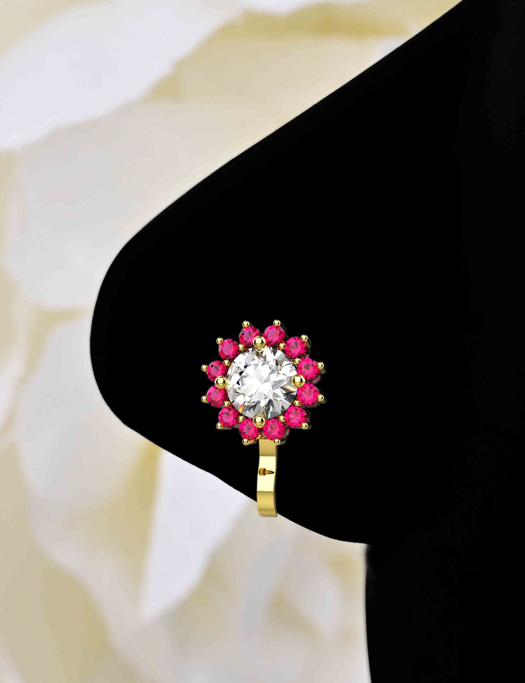 modern gold nose cuff