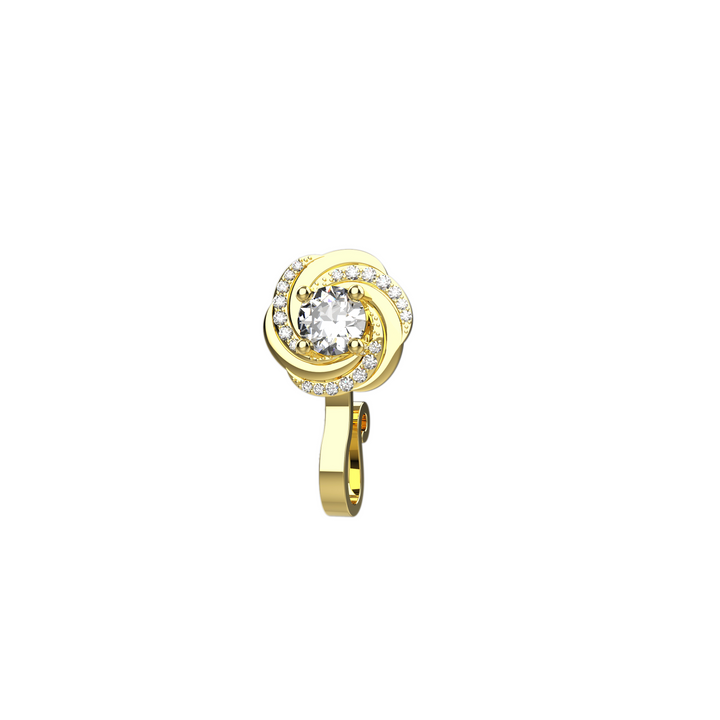 gold nose ring – elegant and lightweight