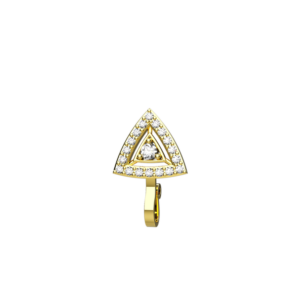 Fake gold nose ring