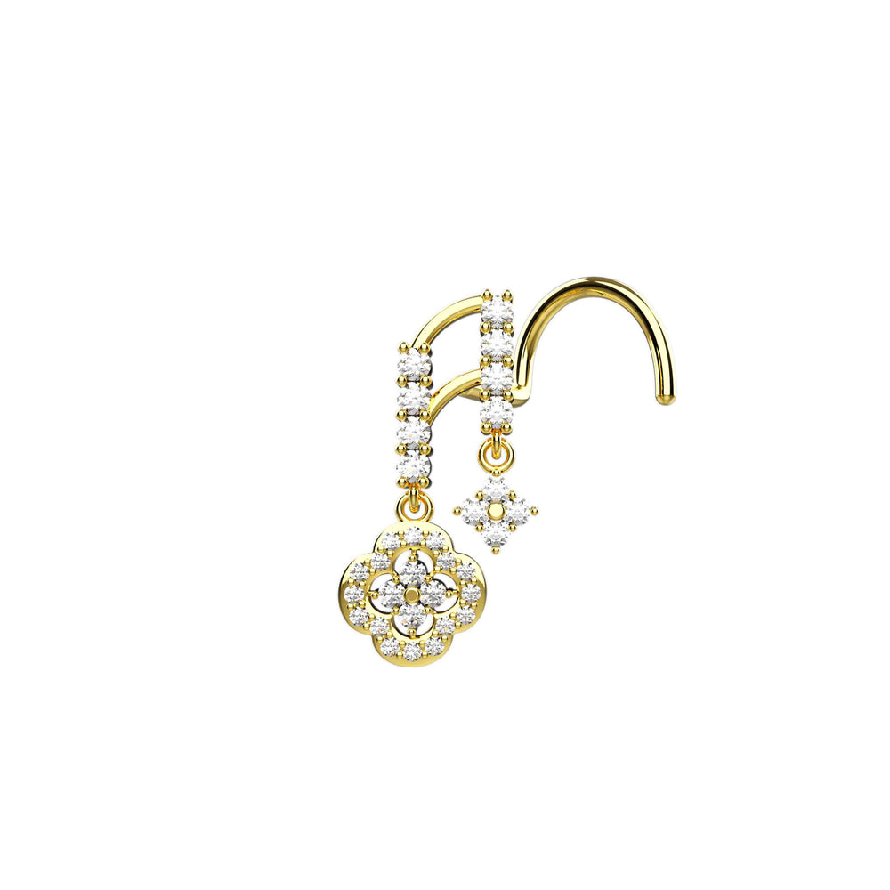 Gold Nose Stud – classic and timeless design