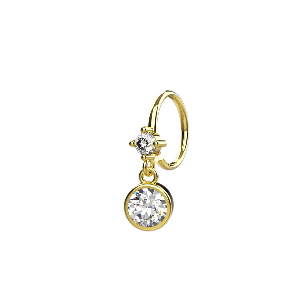 Dangle Nose Ring – stylish and elegant nose jewelry