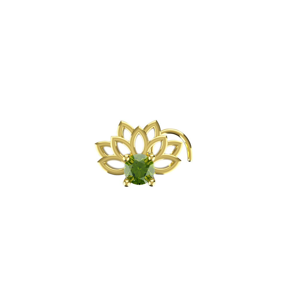 Flower nose ring – delicate and stylish design