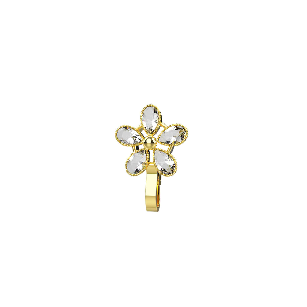 Clip on nose ring
