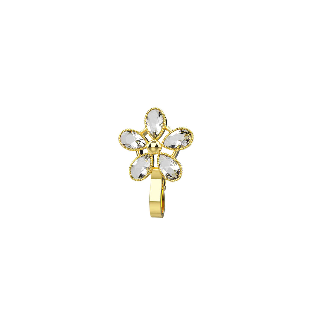 Clip on nose ring