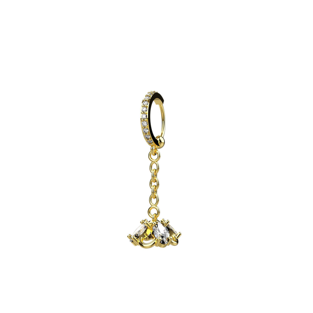Dangling nose ring – unique and stylish jewelry