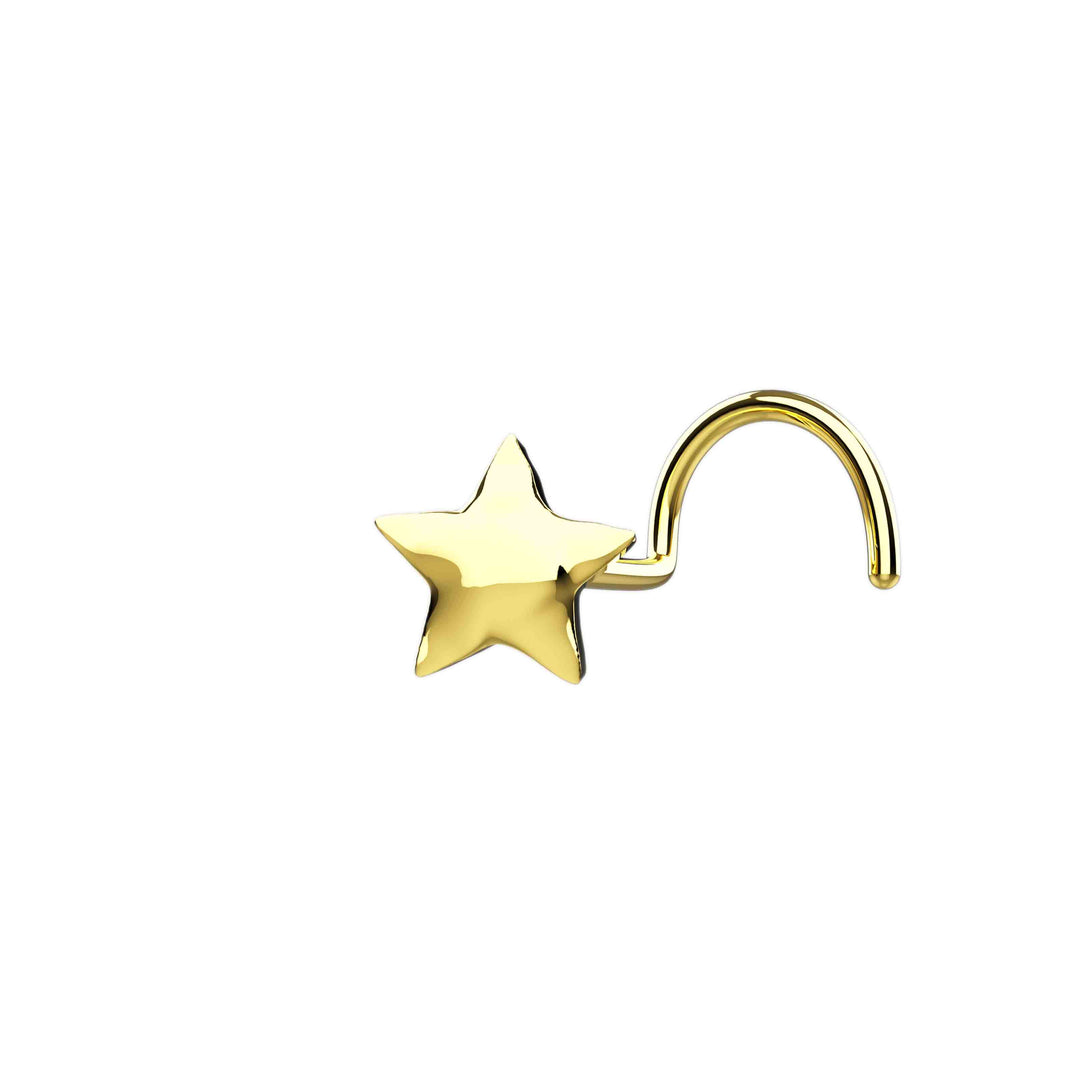 tiny nose stud – perfect for a minimalist look