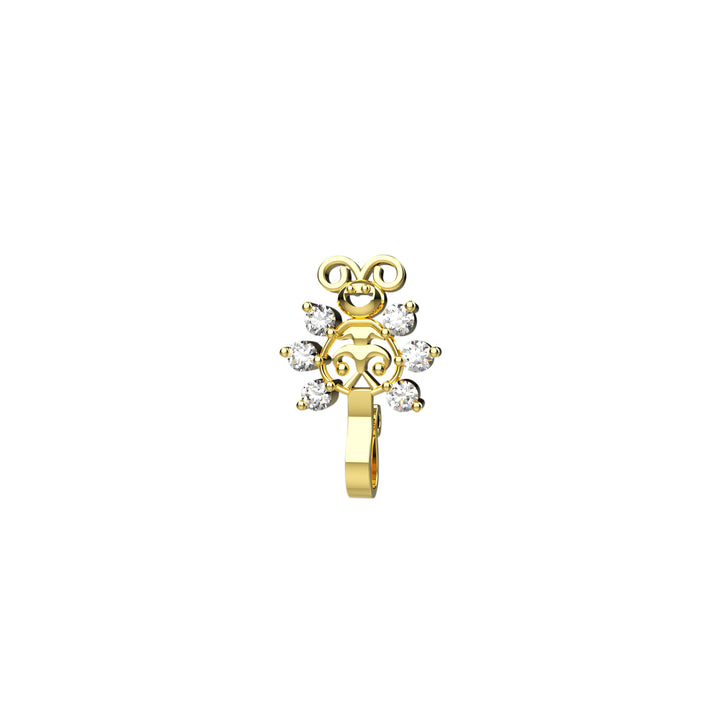 Non-piercing nose jewelry