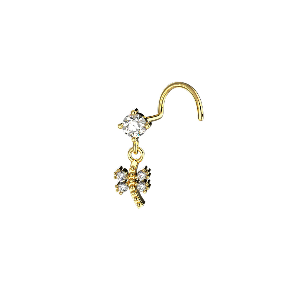Gold Nose Ring – perfect for a trendy look