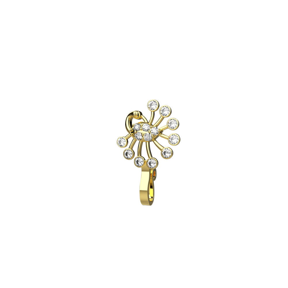 Fake Nose Stud Non-Piercing Jewelry