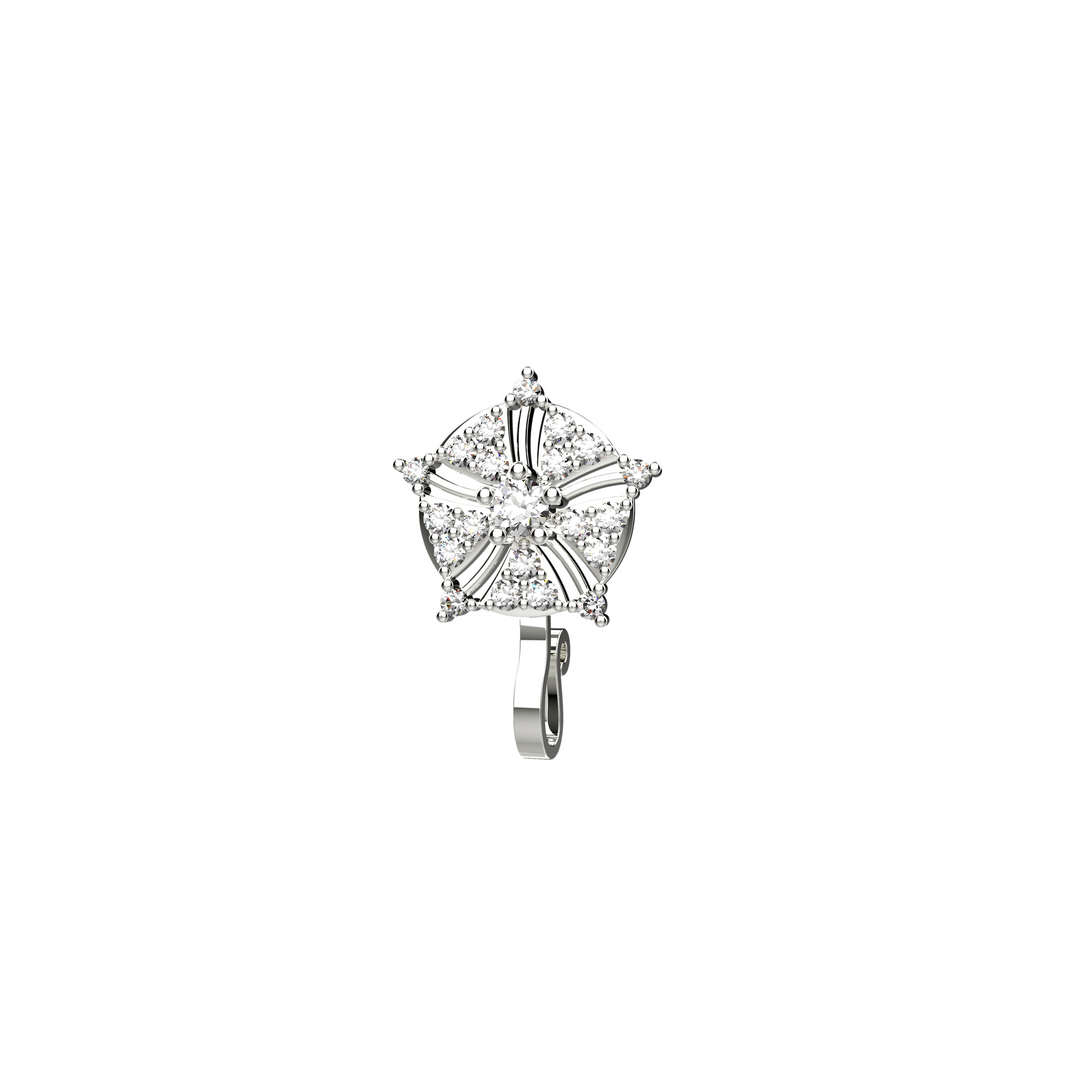 Elegant fake nose piercing jewelry