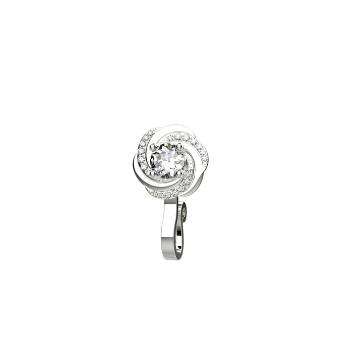silver nose cuff – perfect for a minimalist look