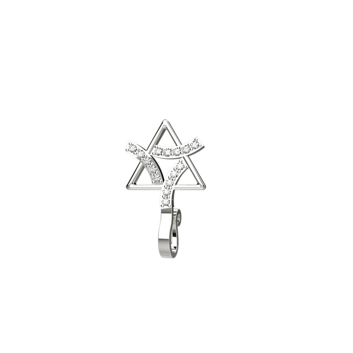 Faux gold nose stud