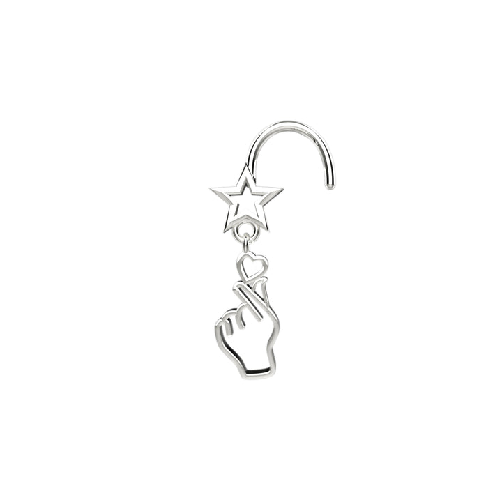 Gold Nose Stud – perfect for K-pop fans