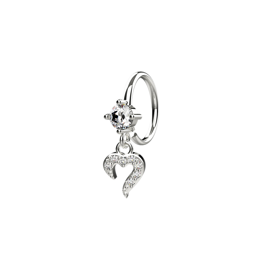 Nose ring hoop – sleek and comfortable piercing accessory