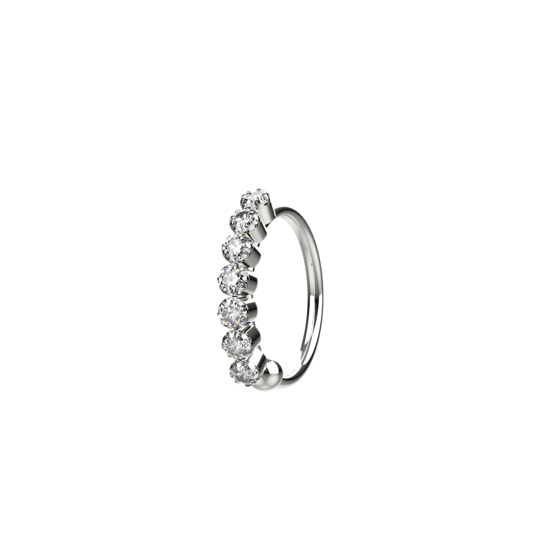 Tiny Gold Nose Ring Hoop – Delicate & Minimal Piercing Jewelry