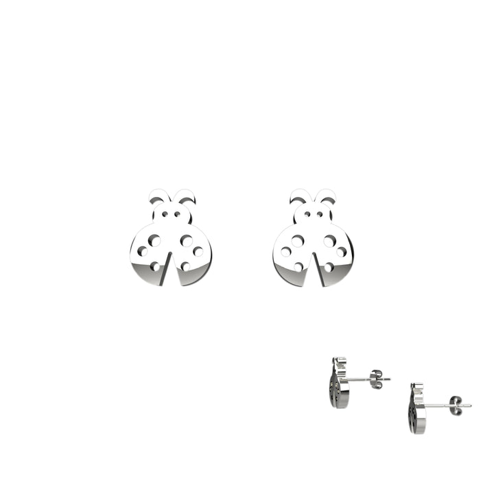 Cute beetle earrings
