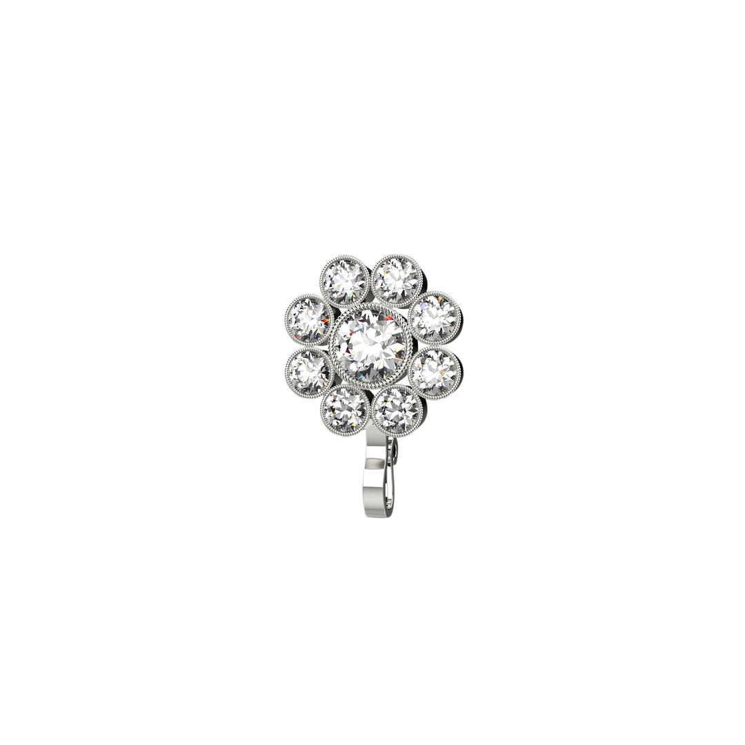 Clip on nose ring