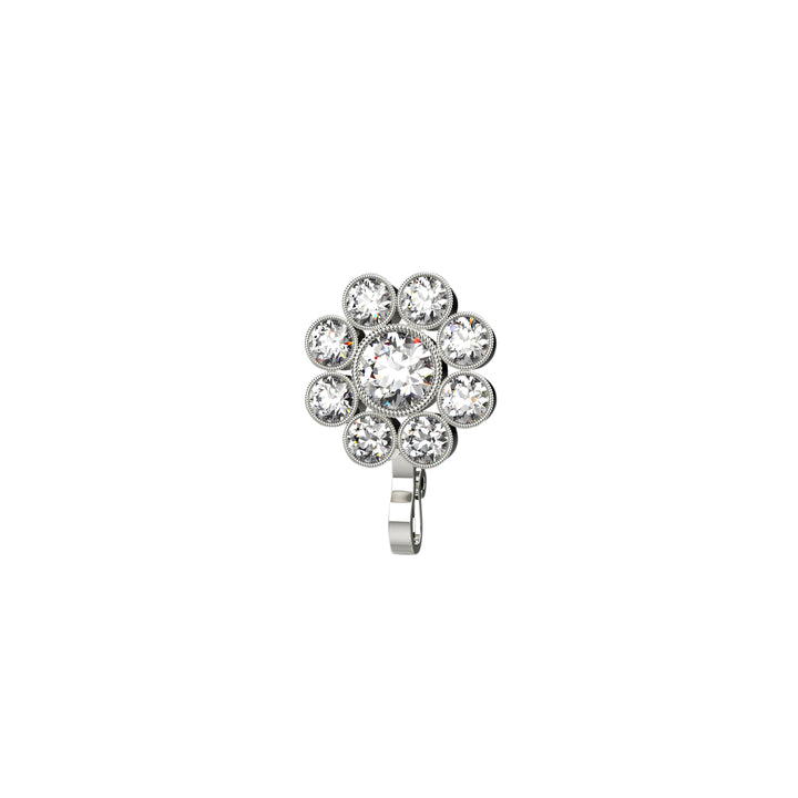 Clip on nose ring