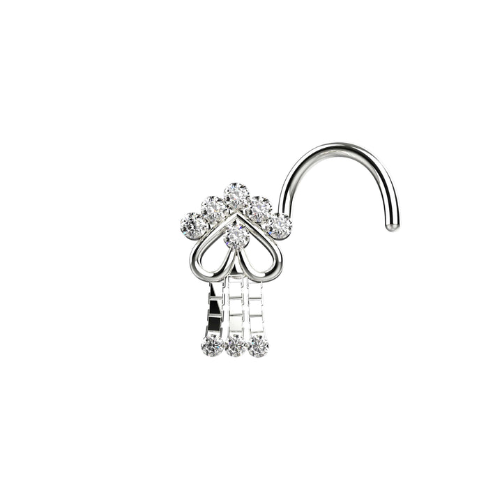 stylish nose piercing jewelry