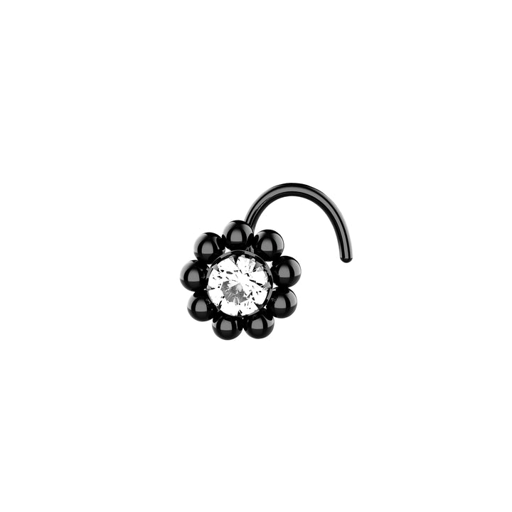 Minimalist gold nose ring