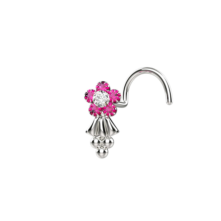 Minimalist nose piercing ring for women