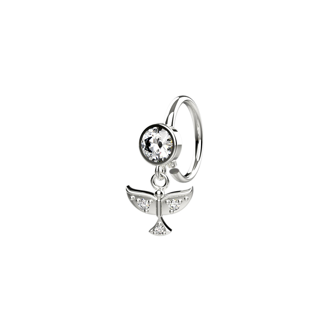 Unique nose ring hoop
