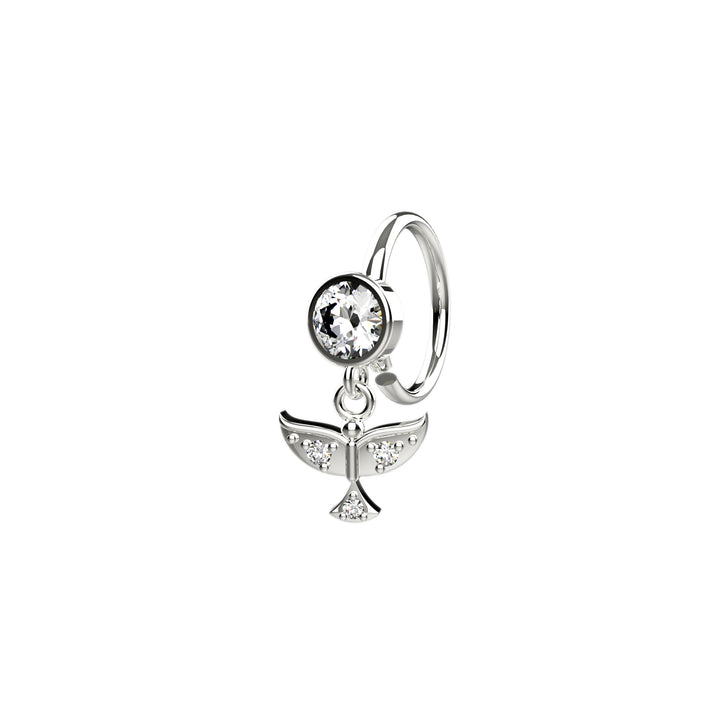 Unique nose ring hoop