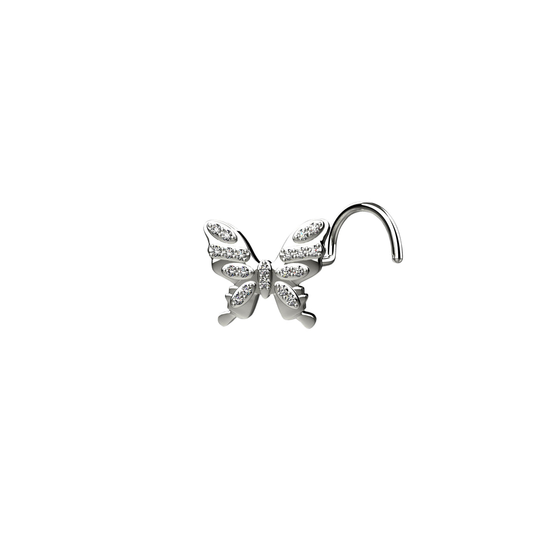 butterfly nose ring – delicate and unique design