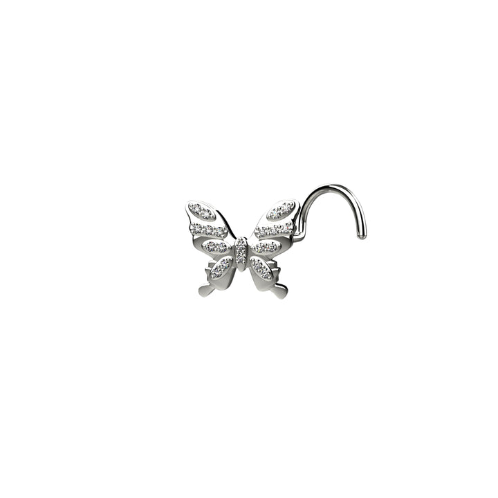 butterfly nose ring – delicate and unique design