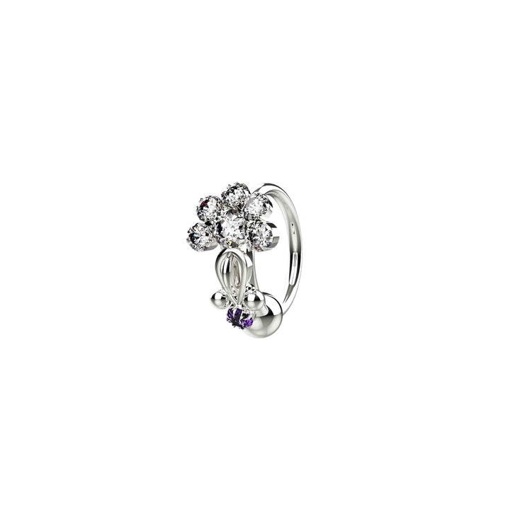 Ethnic style nose hoop