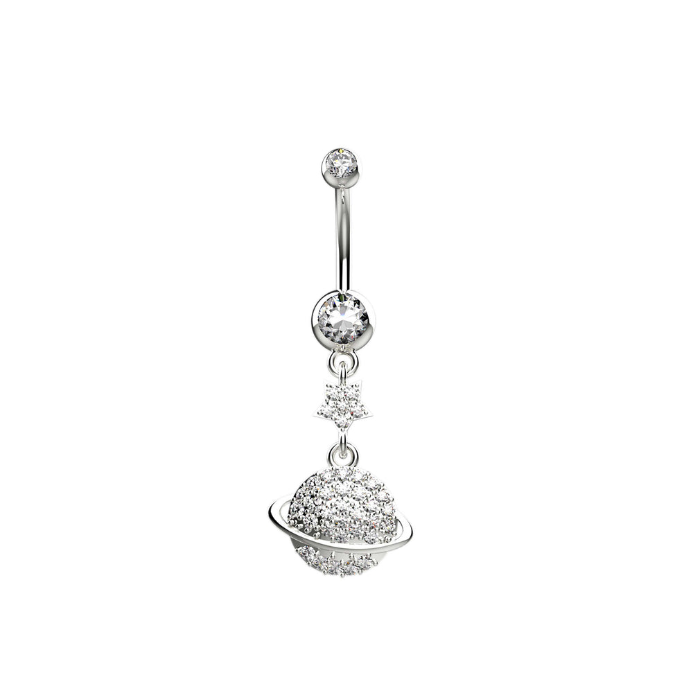 Dainty navel ring