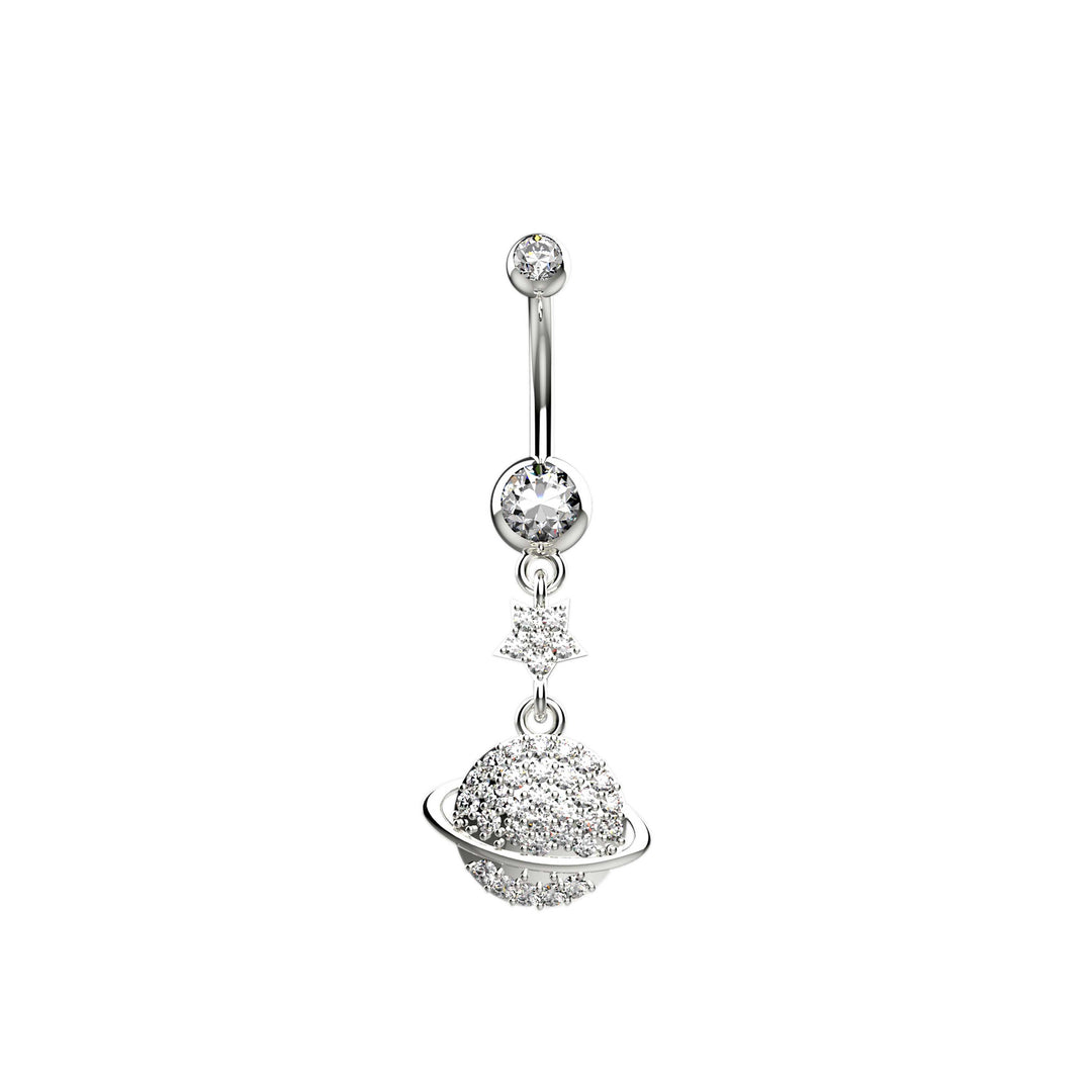 Dainty navel ring