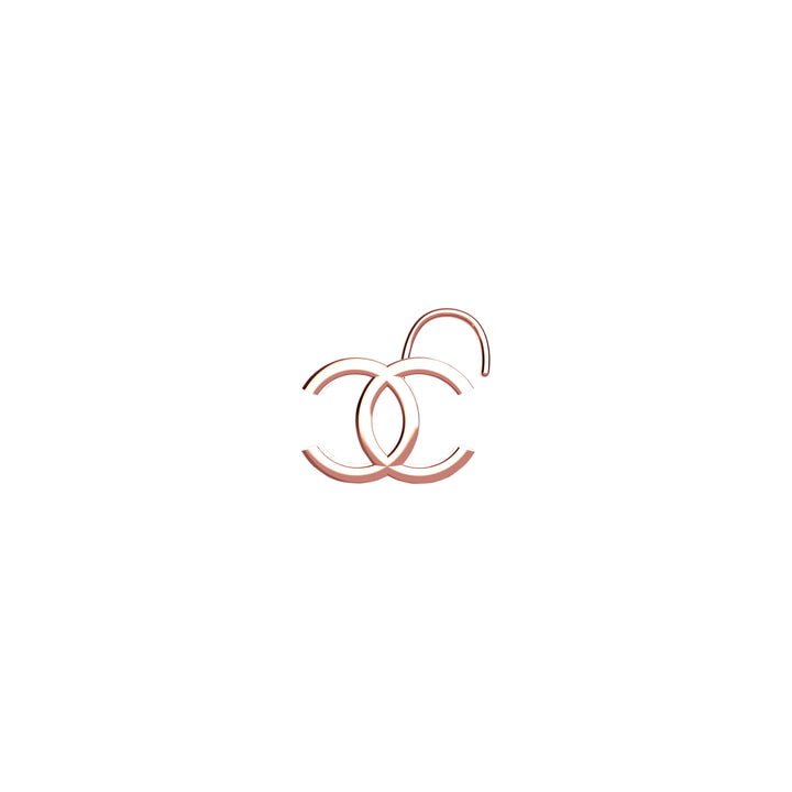 14k rose gold nose stud – perfect for a delicate and chic look
