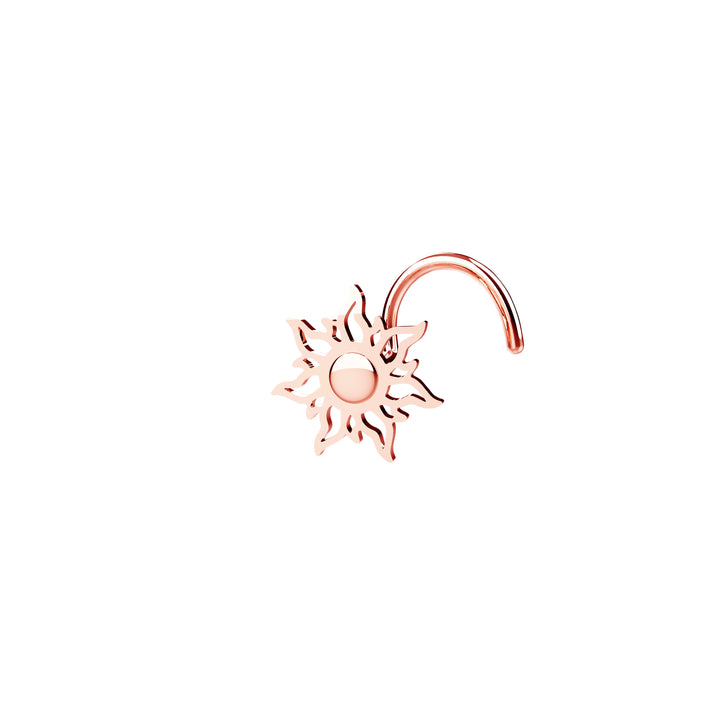 sun nose stud – unique and eye-catching design