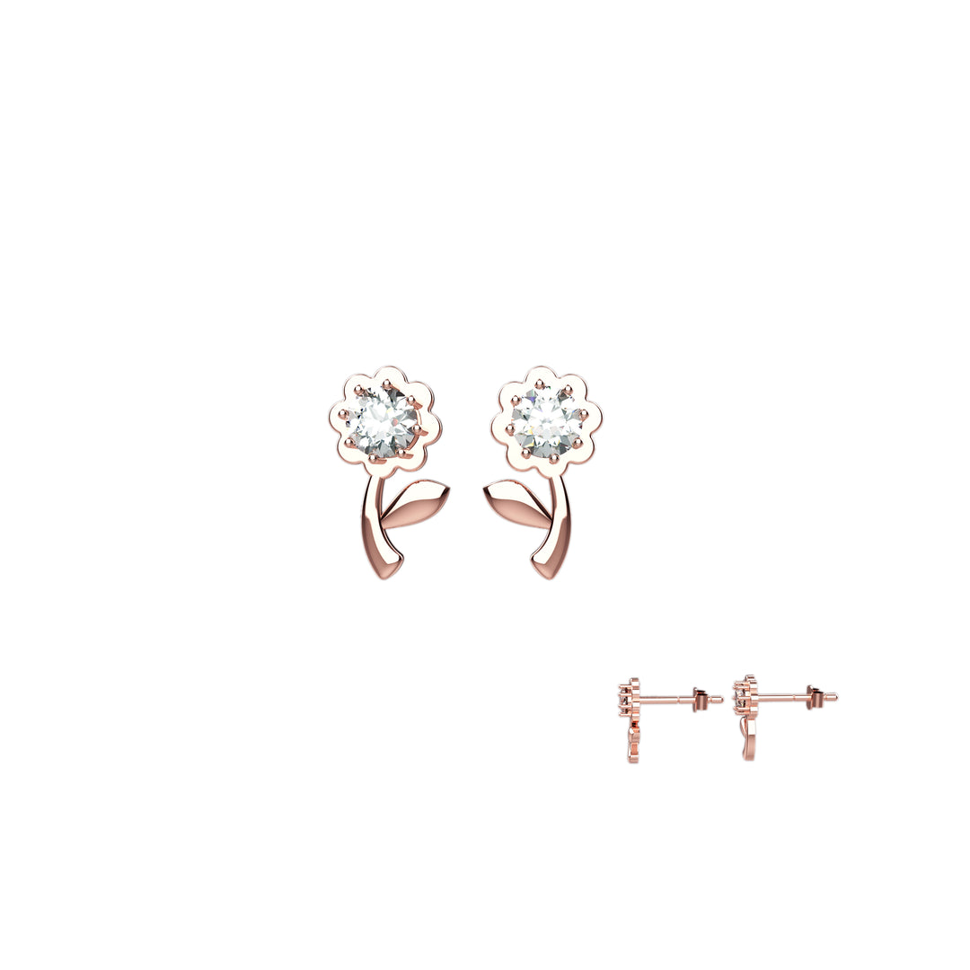 Cute flower earrings for women – everyday wear