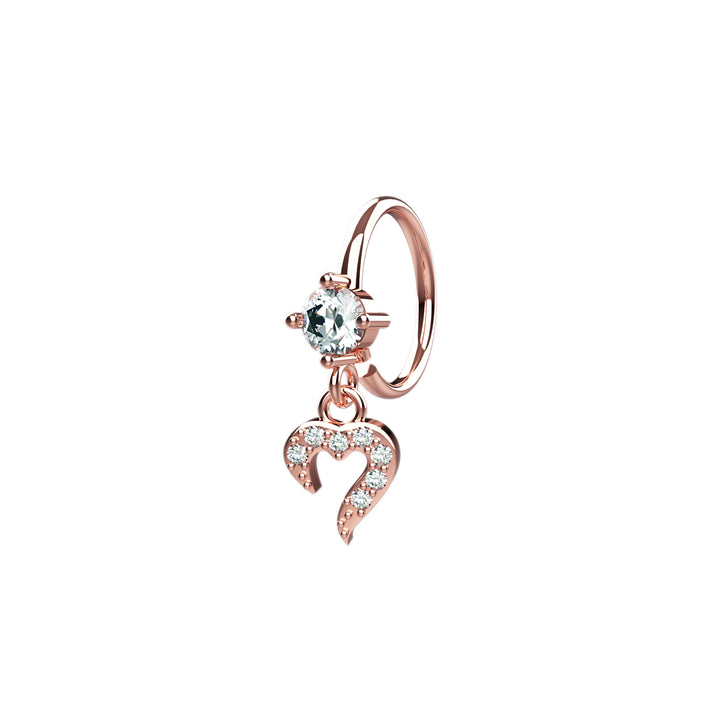 Heart nose jewelry – unique and feminine style