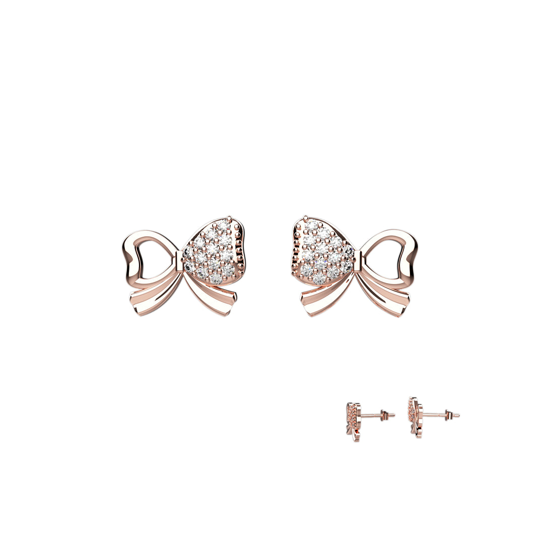Tiny butterfly studs – nature-inspired earrings