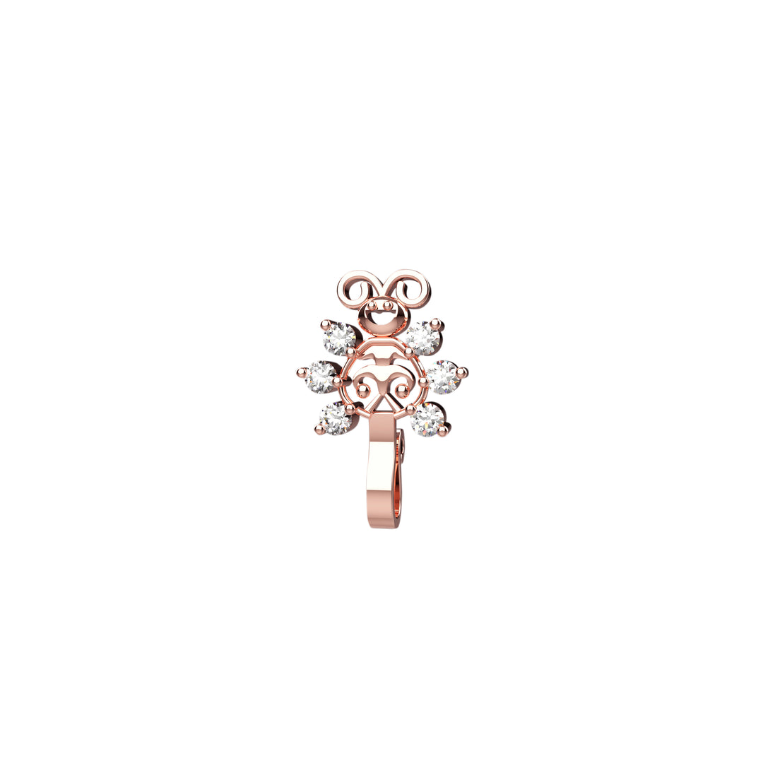 Faux nose piercing accessory