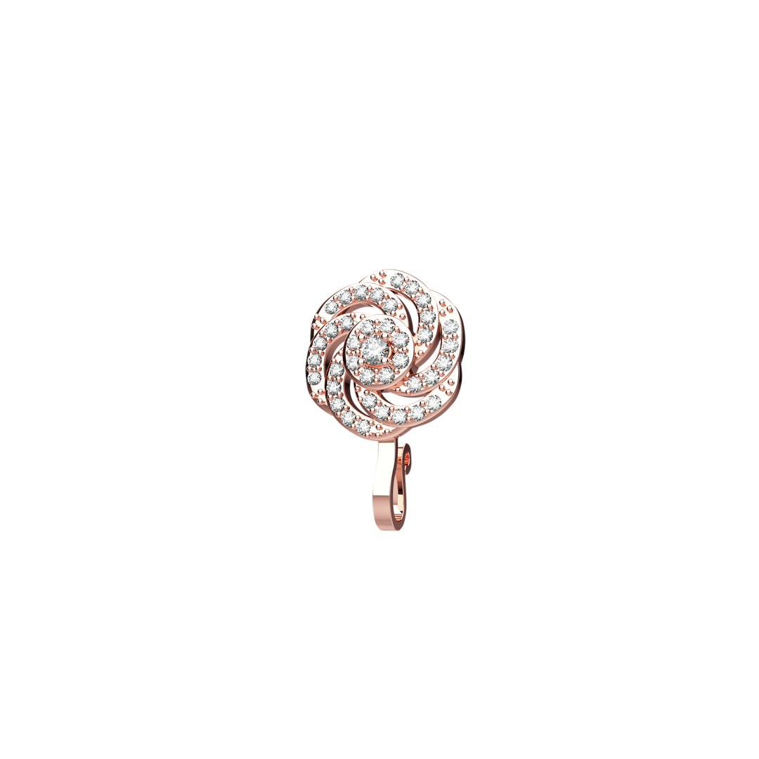 Stylish fake nose ring