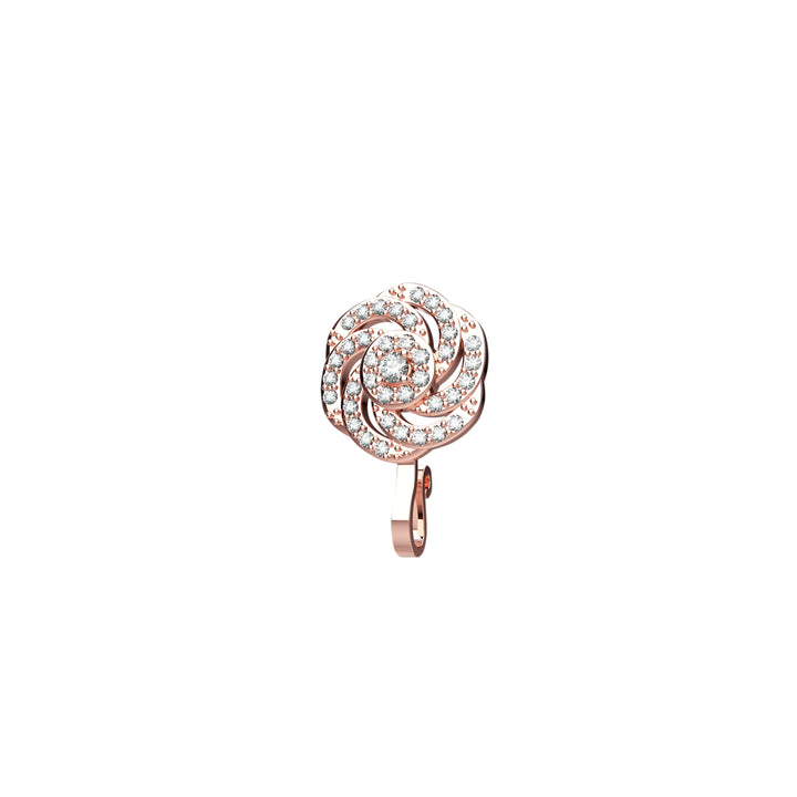 Stylish fake nose ring