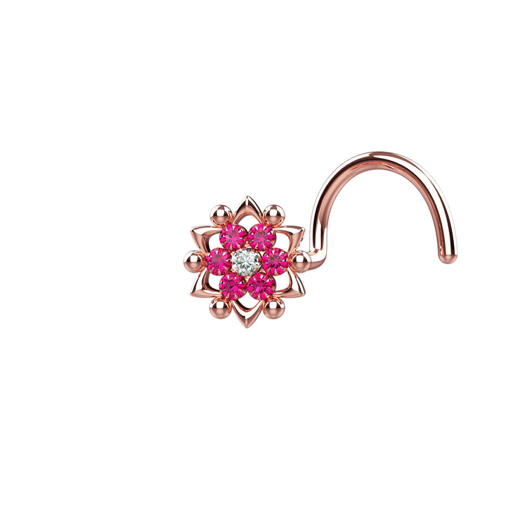 Elegant Gold Nose Stud