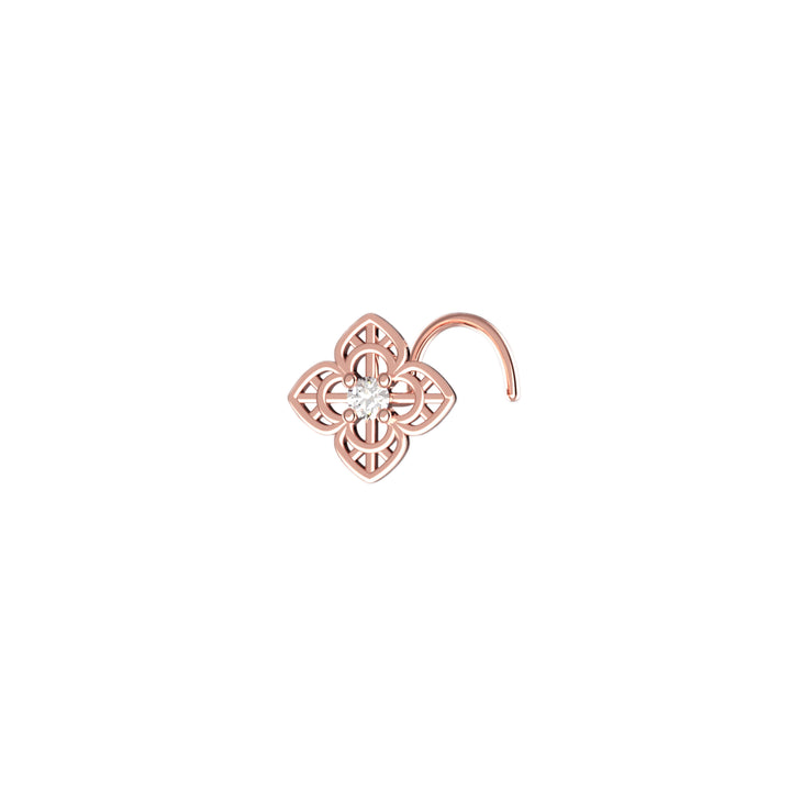 Simple nose ring stud
