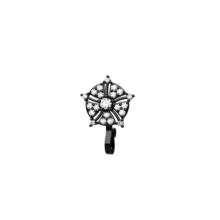 Realistic-looking faux nose ring
