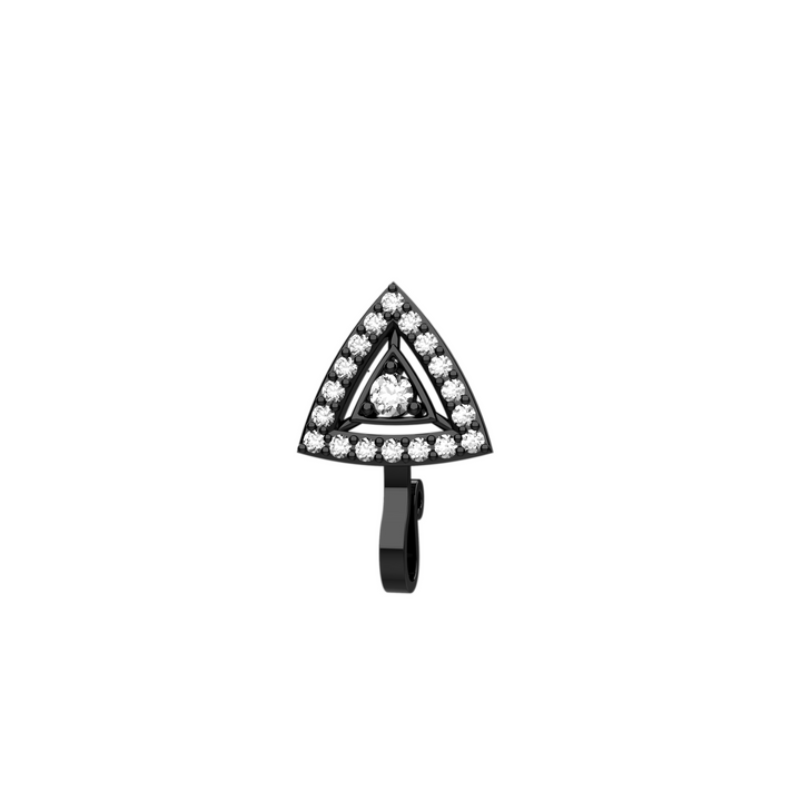 Faux piercing gold nose jewelry