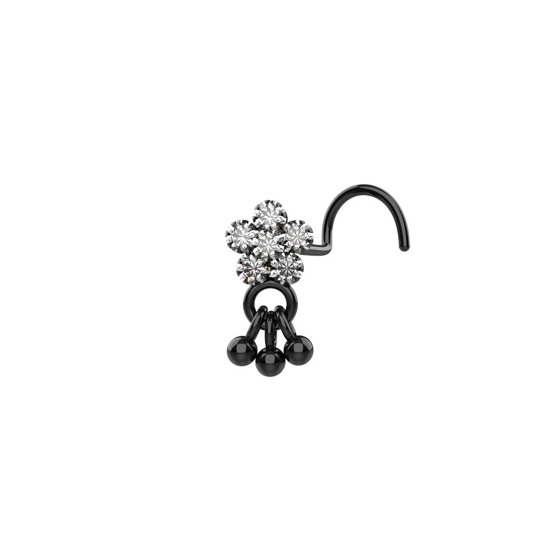 trendy nose ring – delicate and fashionable