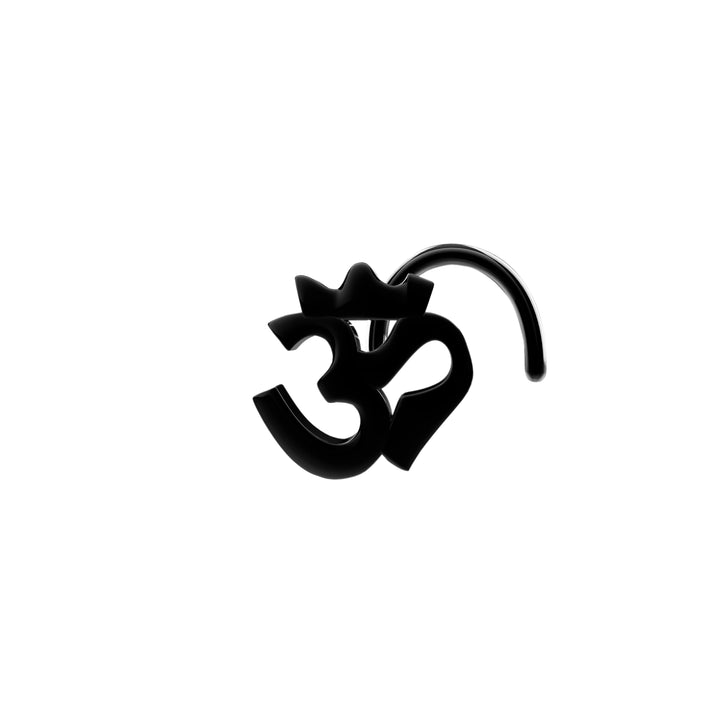 Elegant gold nose ring