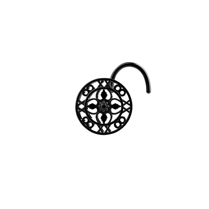 Gold nose jewelry