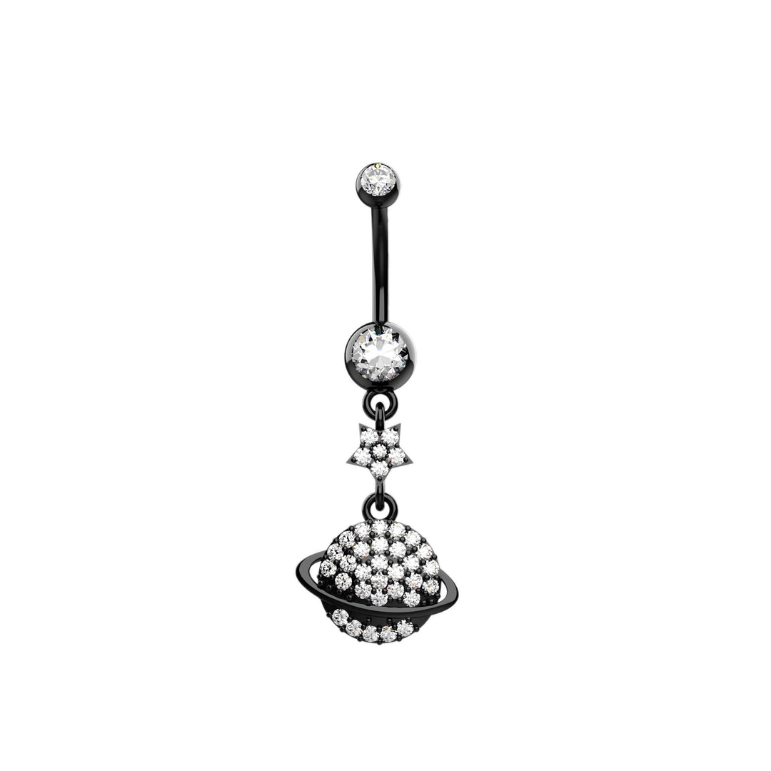 Silver belly ring for women