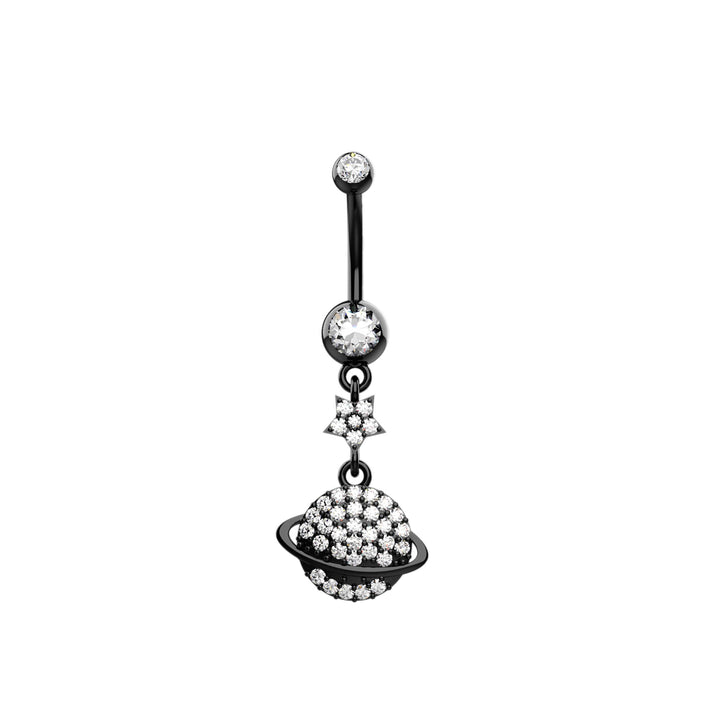 Silver belly ring for women