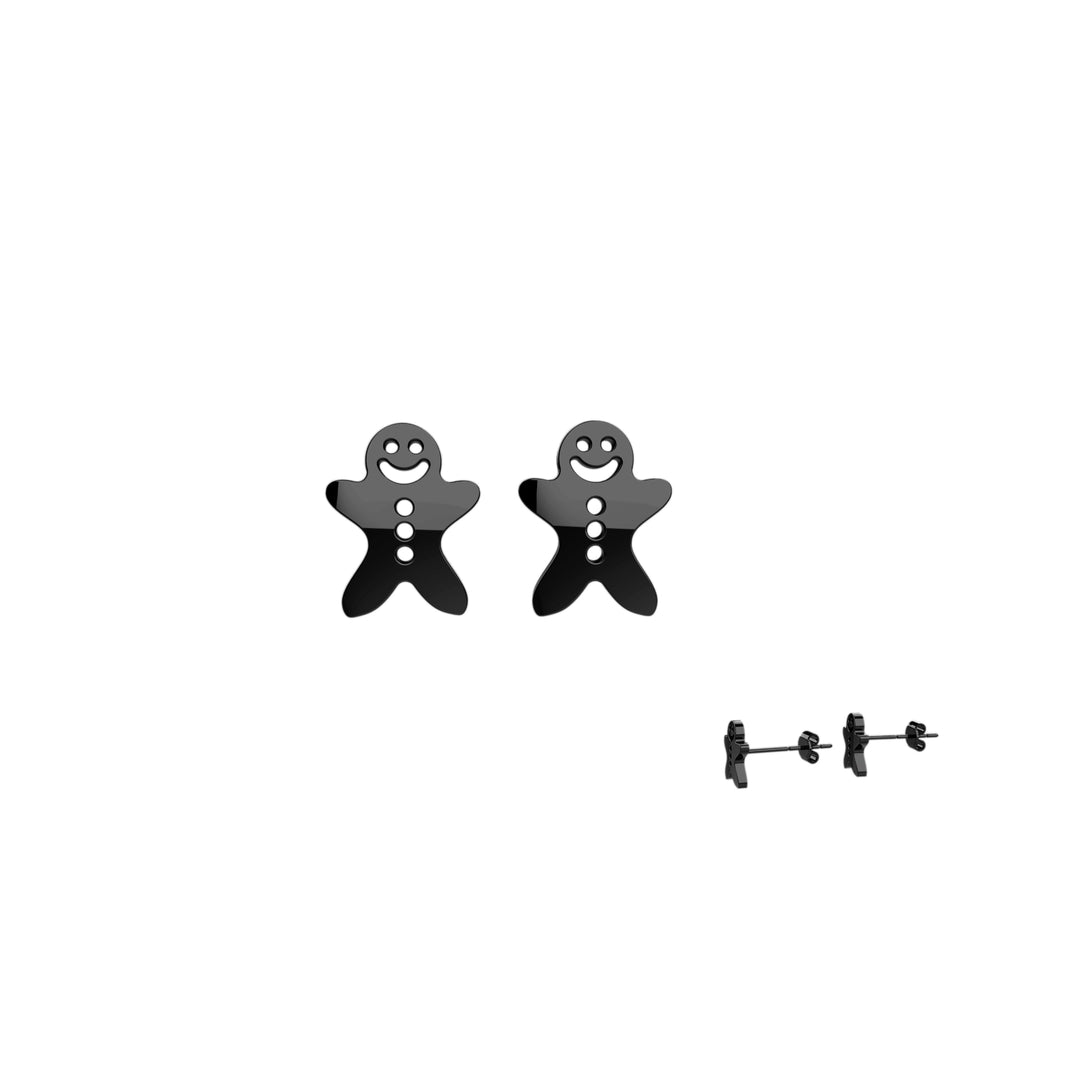 Seasonal earrings silver holiday style